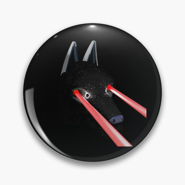 Item preview, Black Dog Red Laserbeam Eyes designed and sold by Dog-Planet.