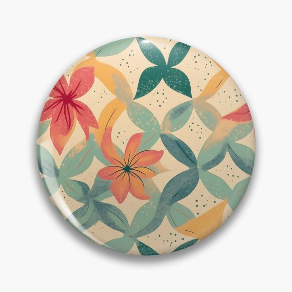 Item preview, Flora seamless repeat pattern A48 designed and sold by ArtsyAbode66.
