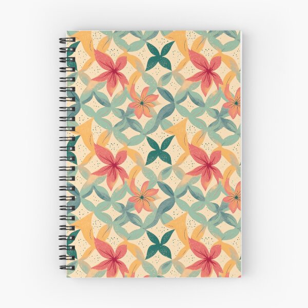 Item preview, Flora seamless repeat pattern A48 designed and sold by ArtsyAbode66.