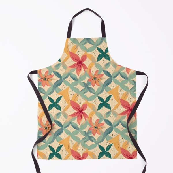 Item preview, Flora seamless repeat pattern A48 designed and sold by ArtsyAbode66.