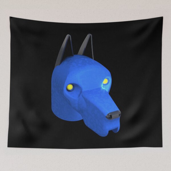 Item preview, Blue Dog Yellow Eyes designed and sold by Dog-Planet.