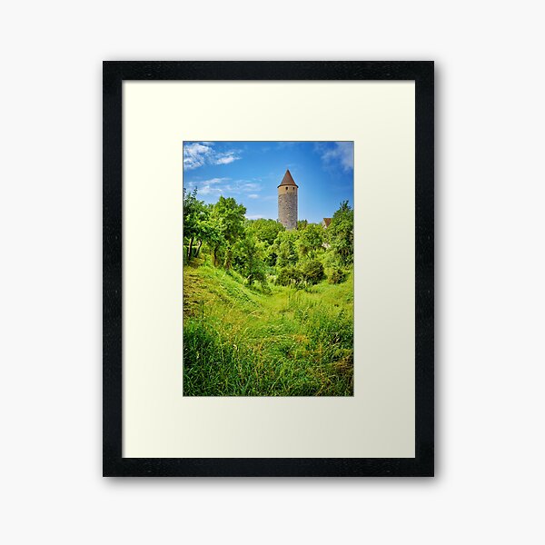 Item preview, View of the Eulenturm in Iphofen designed and sold by MICHAEL KNIERIEME - PHOTOGRAPHY.