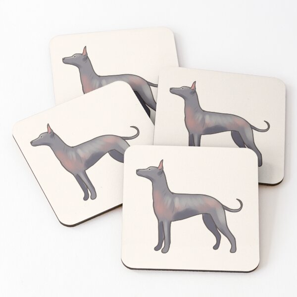 Item preview, Xoloitzcuintli dog illustration  designed and sold by Artofmayara.