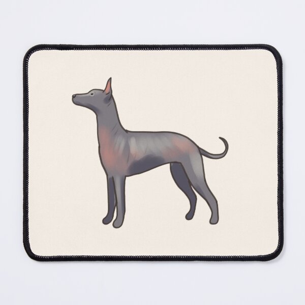 Item preview, Xoloitzcuintli dog illustration designed and sold by Artofmayara.