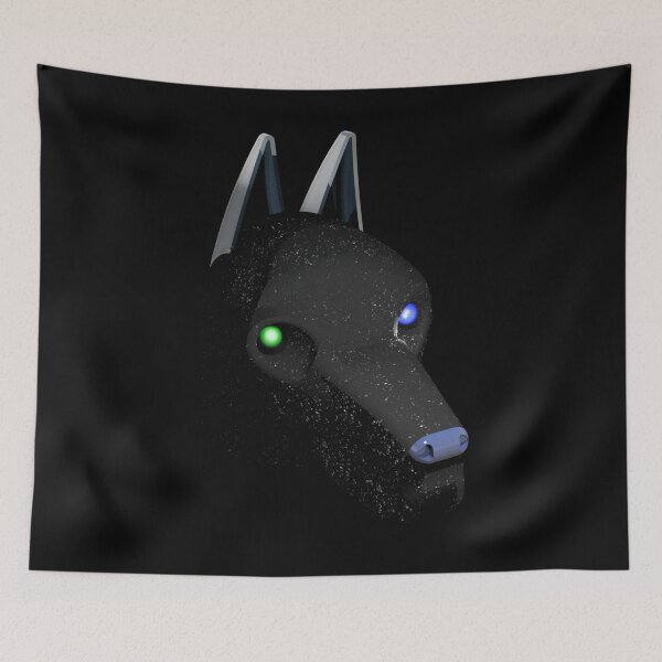 Item preview, Black Dog Green and Blue Eyes designed and sold by Dog-Planet.