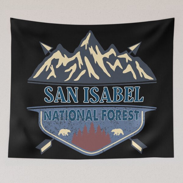Item preview, San Isabel National forest  designed and sold by graphic-map.