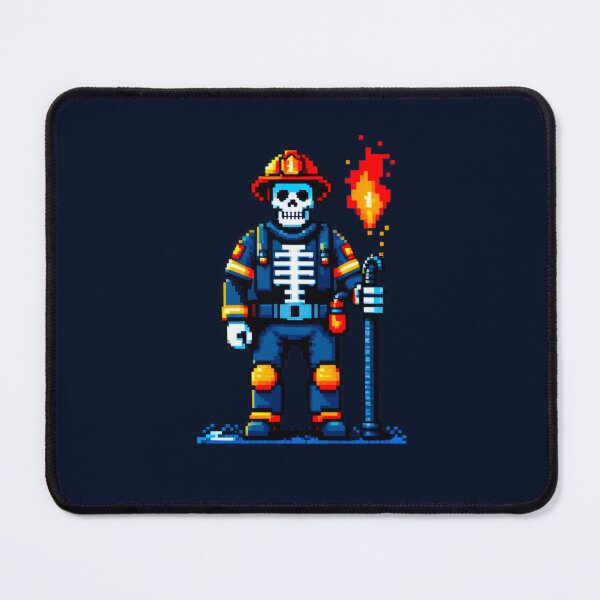 Item preview, Firefighter Skeleton: Brave and Bold designed and sold by Ronny-Owiso.