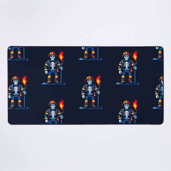 Item preview, Firefighter Skeleton: Brave and Bold designed and sold by Ronny-Owiso.