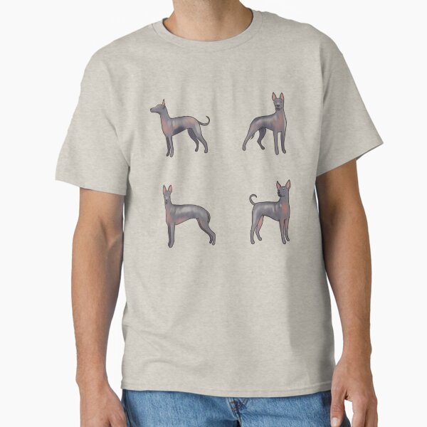 Vista previa del artículo con la obra «manada de perros xoloitzcuintli », diseñado y vendido por Artofmayara.