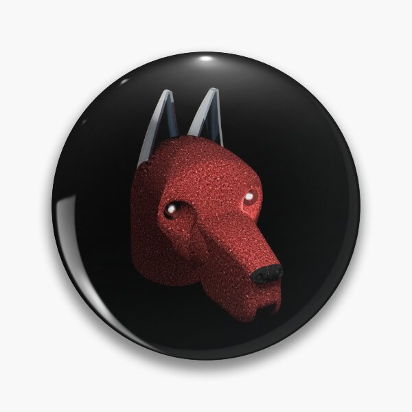 Item preview, Red Velvet Dog Silver Eyes designed and sold by Dog-Planet.