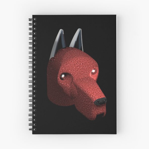 Item preview, Red Velvet Dog Silver Eyes designed and sold by Dog-Planet.
