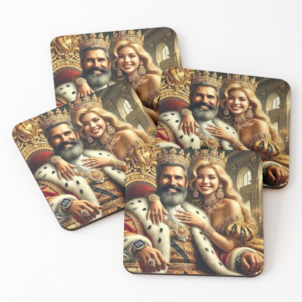 Item preview, Funny Royal Portrait Model 010, King and his Queen designed and sold by Devaland13.