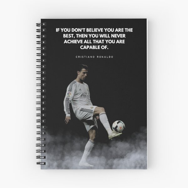 Item preview, Cristiano Ronaldo Motivational Quote Portrait designed and sold by SuccessInsanity.