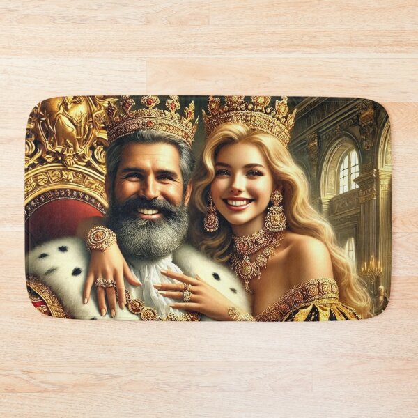 Item preview, Funny Royal Portrait Model 010, King and his Queen designed and sold by Devaland13.