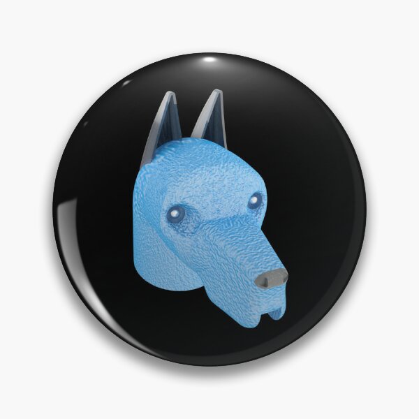 Item preview, Light Blue Dog Silver Eyes designed and sold by Dog-Planet.