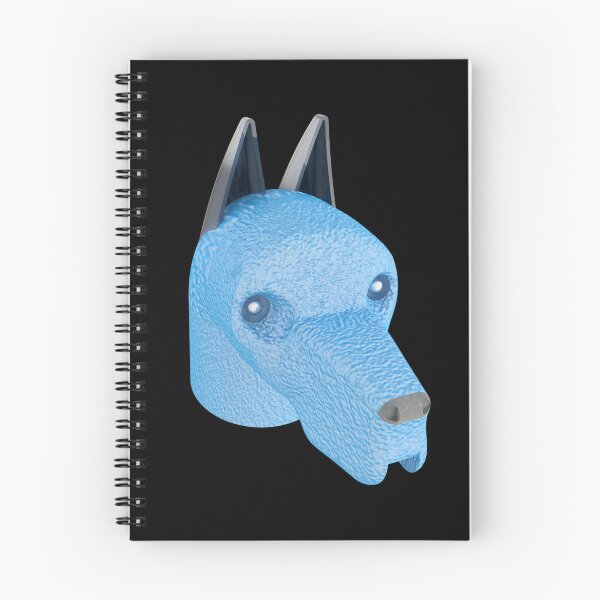 Item preview, Light Blue Dog Silver Eyes designed and sold by Dog-Planet.