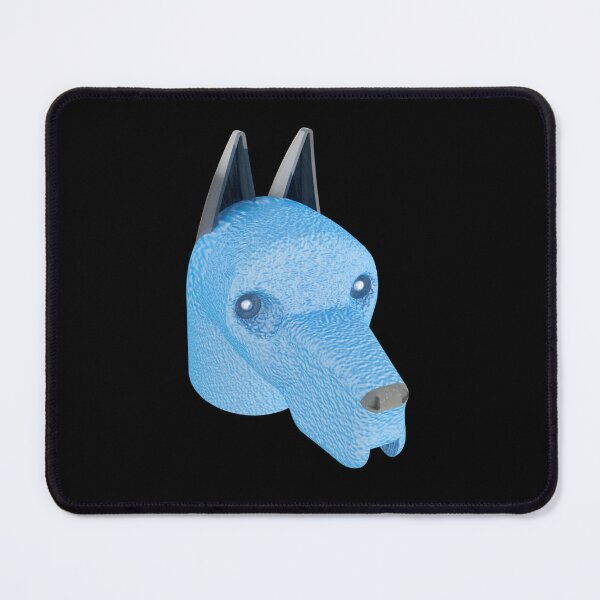 Item preview, Light Blue Dog Silver Eyes designed and sold by Dog-Planet.