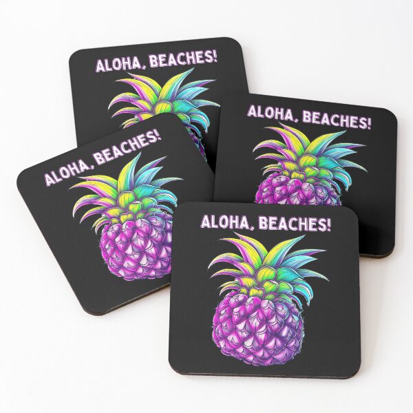 Item preview, Aloha Beaches designed and sold by SQSHD-Pineapple.