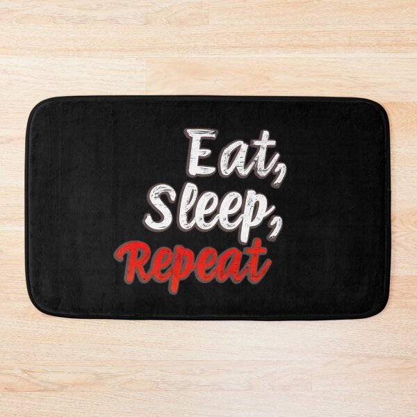 Item preview, Eat, sleep, repeat designed and sold by MagicColorPrint.
