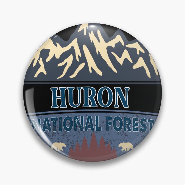 Item preview, Huron National forest  designed and sold by graphic-map.