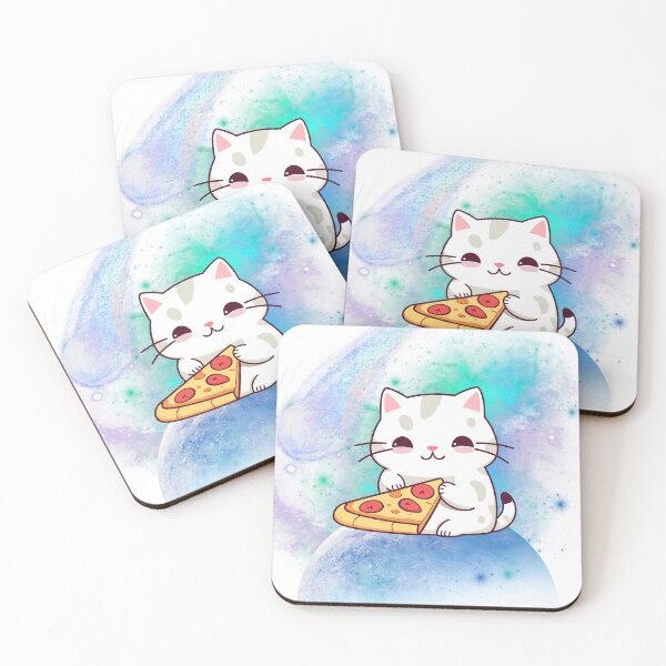 Item preview, Space Cat Pizza - Interstellar  designed and sold by GusiaTreasures.