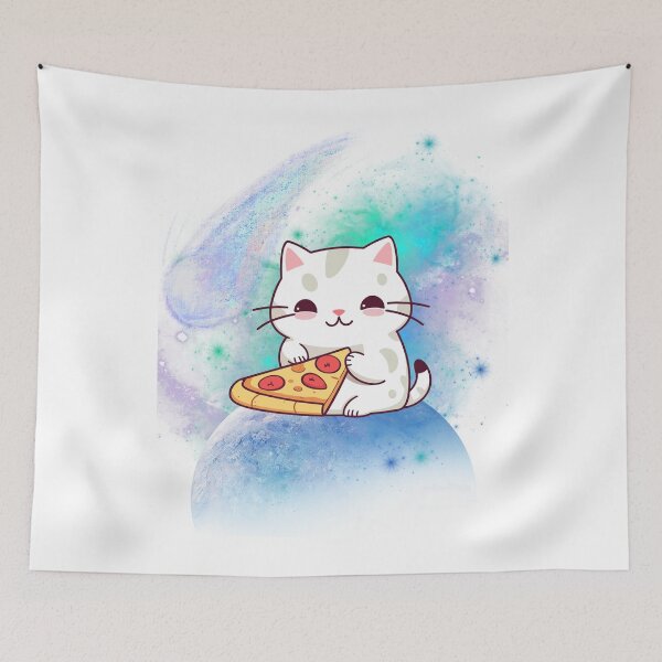 Item preview, Space Cat Pizza - Interstellar  designed and sold by GusiaTreasures.