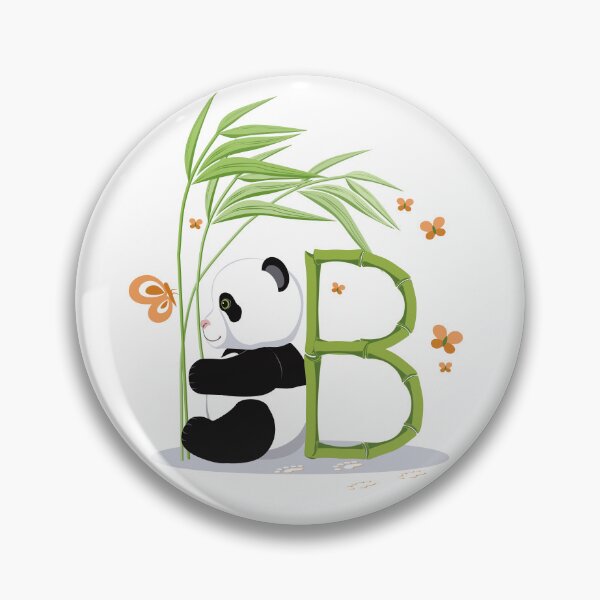 Item preview, Alphabet and Panda. The letter B  designed and sold by Alex  Blud.