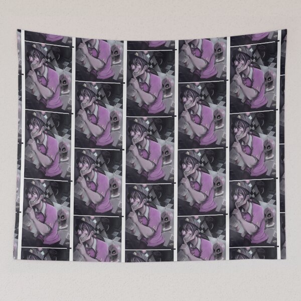 Item preview, Fnaf purple shushBaseball ¾ Sleeve designed and sold by KerrJorge.