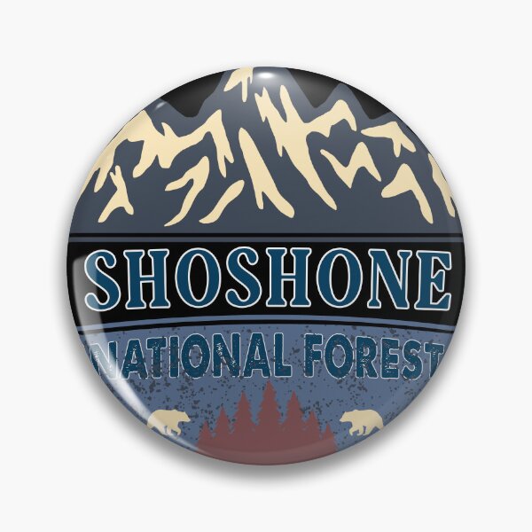 Item preview, Shoshone National forest  designed and sold by graphic-map.