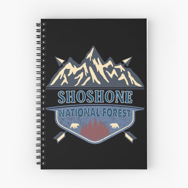Item preview, Shoshone National forest  designed and sold by graphic-map.