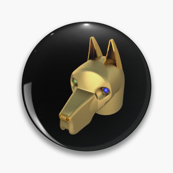 Item preview, Brass Dog Green and Blue Eyes designed and sold by Dog-Planet.