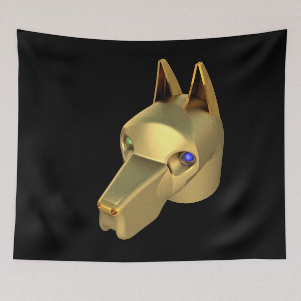 Item preview, Brass Dog Green and Blue Eyes designed and sold by Dog-Planet.