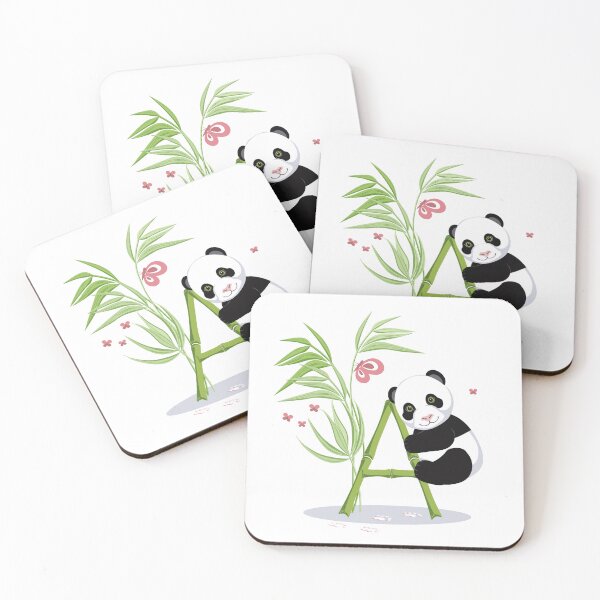 Item preview, Alphabet and Panda. The letter A   designed and sold by Alex  Blud.