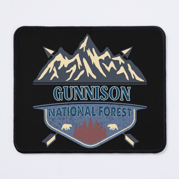 Item preview, Gunnison National forest designed and sold by graphic-map.