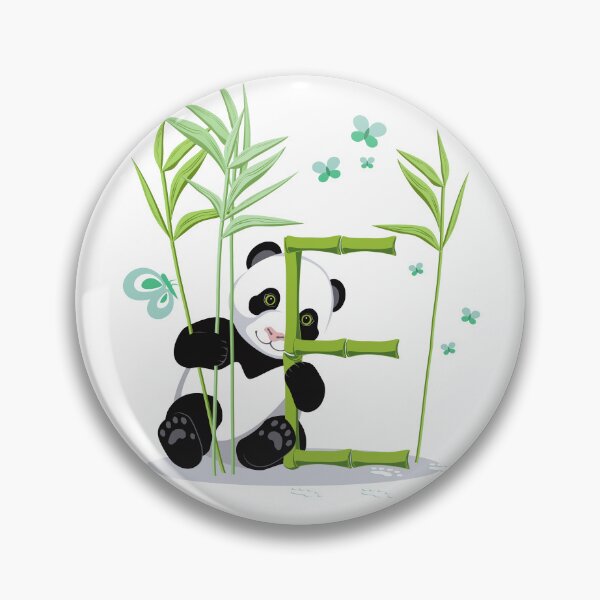Item preview, Alphabet and Panda. The letter E  designed and sold by Alex  Blud.