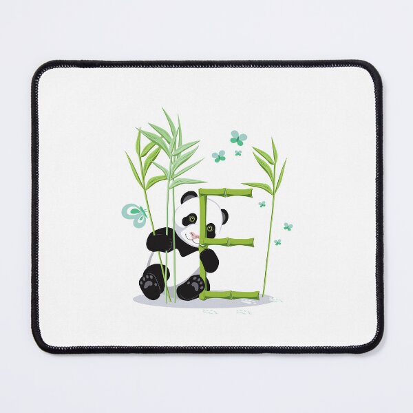 Item preview, Alphabet and Panda. The letter E  designed and sold by Alex  Blud.