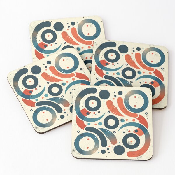 Item preview, Abstract Retro Geometric Pattern Design designed and sold by ML-Media.