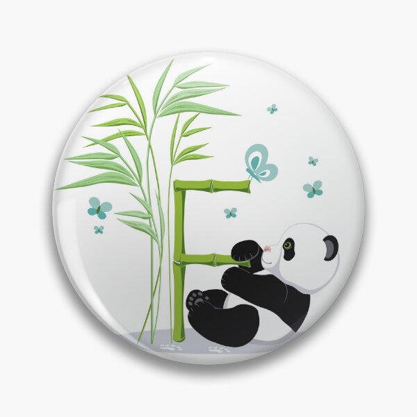 Item preview, Alphabet and Panda. The letter F  designed and sold by Alex  Blud.