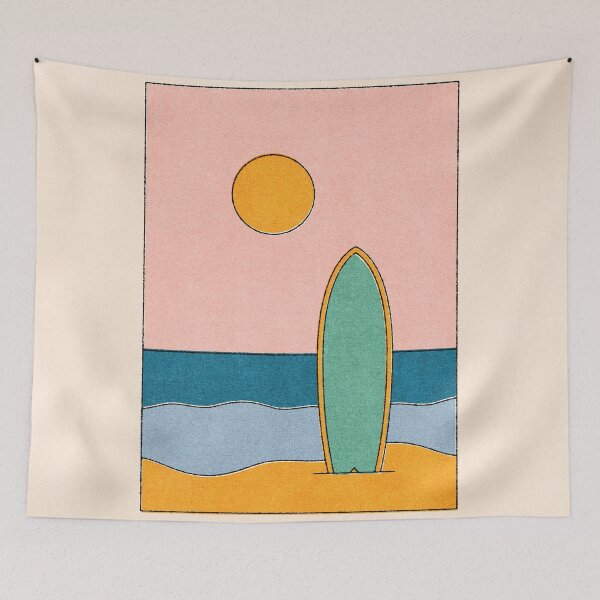 Item preview, LANDSHAPES - Beach - riso designed and sold by danielcoulmann.