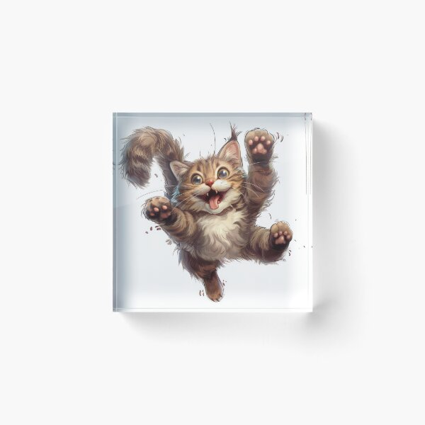 Artikelvorschau, Cat with Playful Paws entworfen und verkauft von wolfgangrainer.