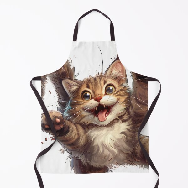 Artikelvorschau, Cat with Playful Paws entworfen und verkauft von wolfgangrainer.