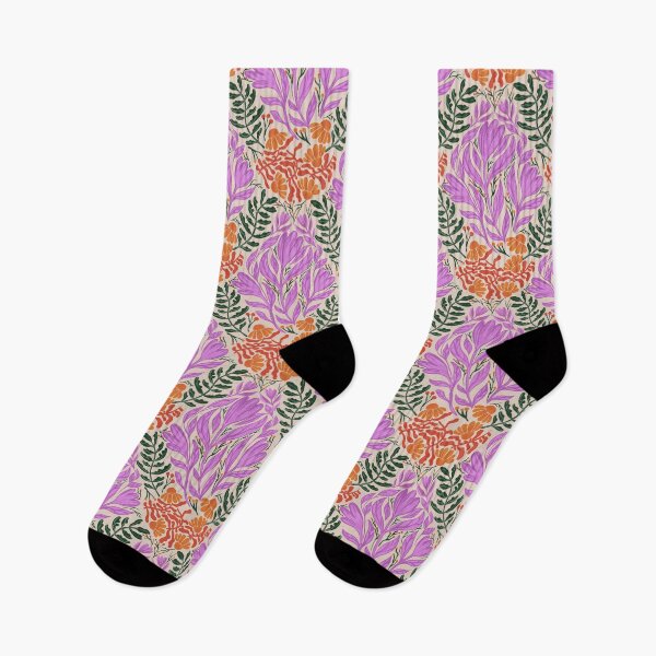 Item preview, Lavender  Floral Pattern designed and sold by Nora Gad.