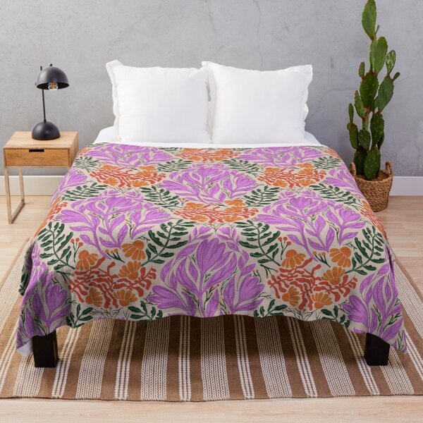 Item preview, Lavender Floral Pattern designed and sold by Nora Gad.