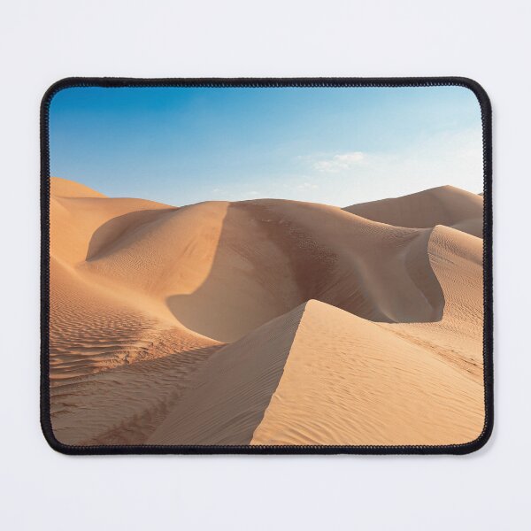 Item preview, Serene Desert Landscape: Golden Dune and Blue Sky designed and sold by DavidGabisPhoto.