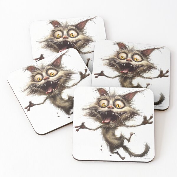 Item preview, Cat with playful paws designed and sold by wolfgangrainer.