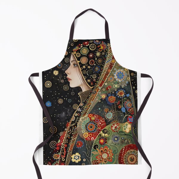 Item preview, Colorful traditional attire with intricate floral designs designed and sold by Artessie.