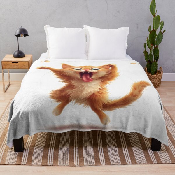 Item preview, Cat with playful paws designed and sold by wolfgangrainer.
