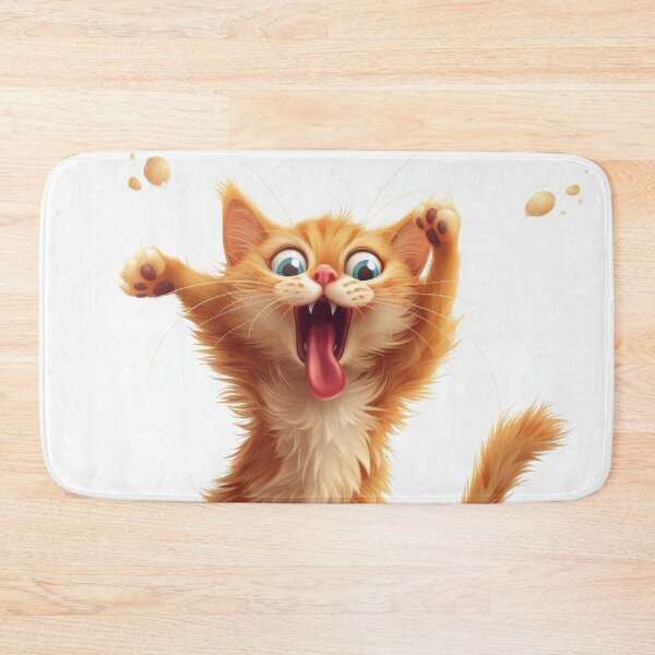 Item preview, Cat with playful paws designed and sold by wolfgangrainer.