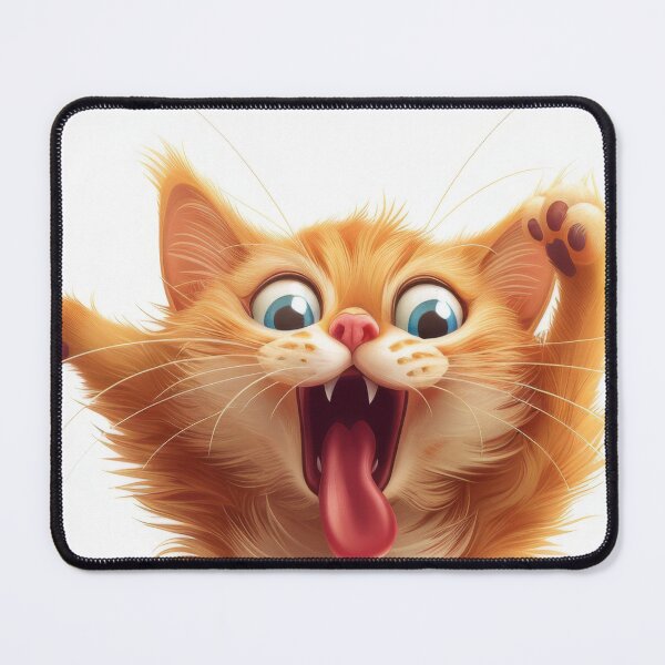 Item preview, Cat with playful paws designed and sold by wolfgangrainer.