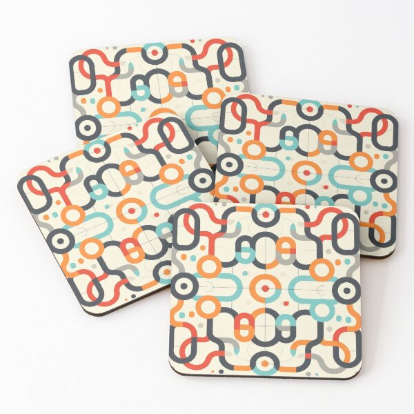 Item preview, Retro Abstract Geometric Pattern designed and sold by RGShirtWorks.